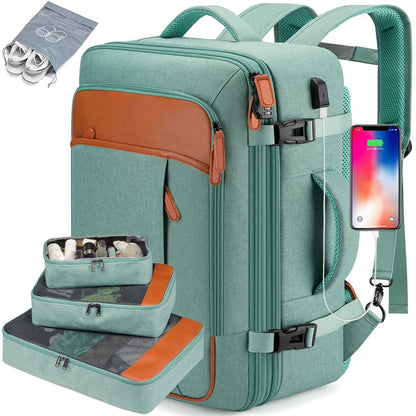TRAVELLITE PACK - Cabin backpack with shoe compartment & USB port