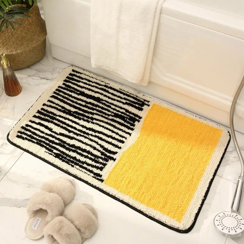 BathCush – Soft Bath Mat with Non-Slip Backing for Elegant Bathroom