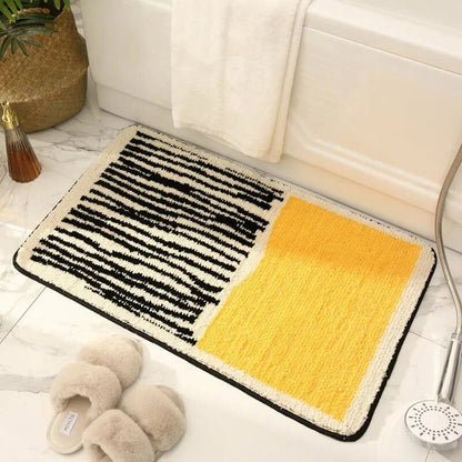 BathCush – Soft Bath Mat with Non-Slip Backing for Elegant Bathroom