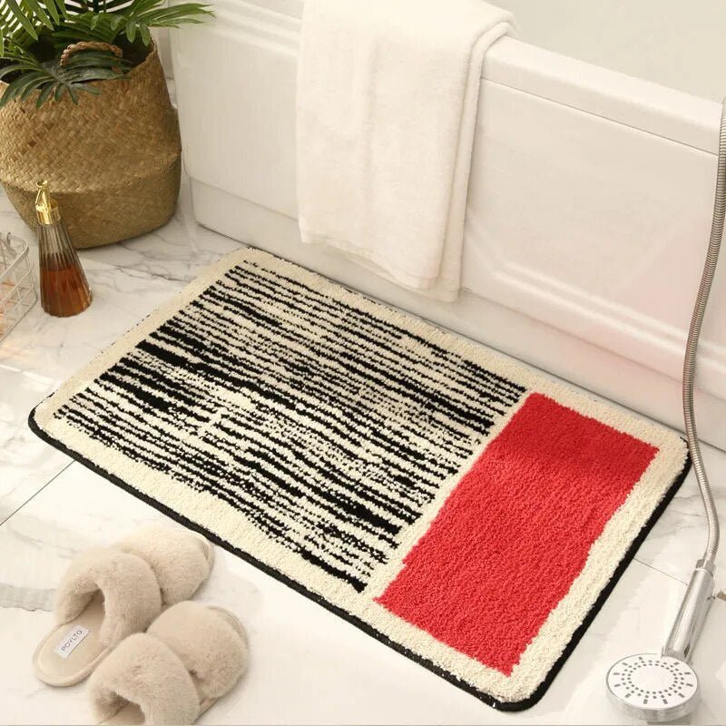 BathCush – Soft Bath Mat with Non-Slip Backing for Elegant Bathroom