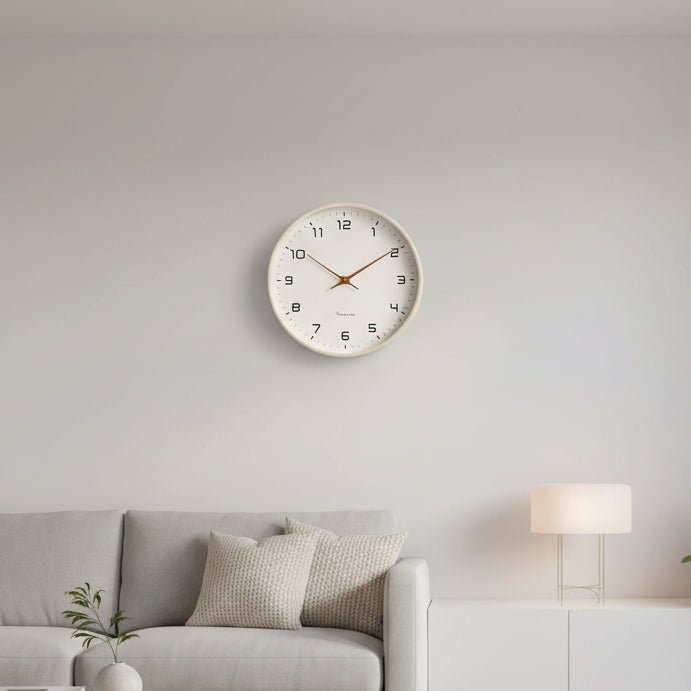 ECHOLESS – Wanduhr – Geräuschlose Präzision im modernen Stil
