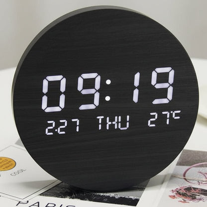 CLARICLOCK – Reloj escandinavo con pantalla digital
