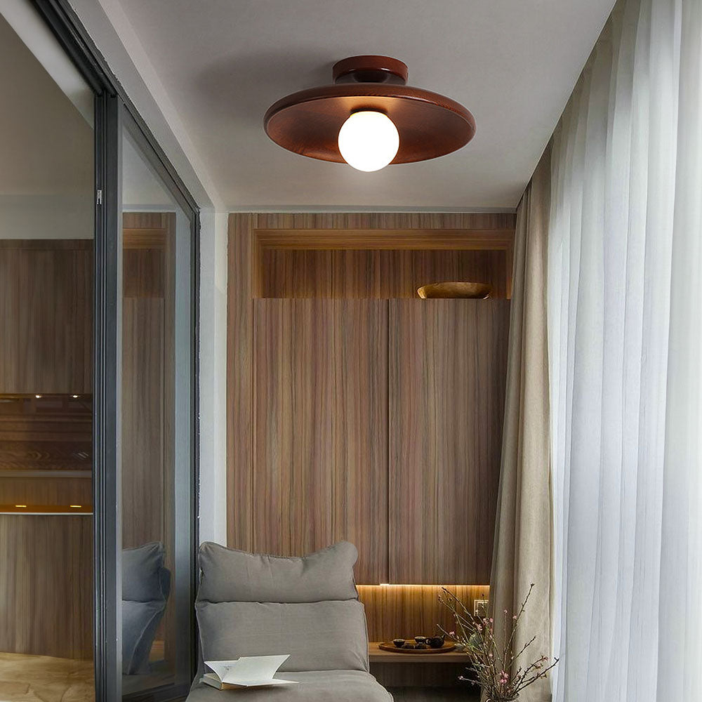 NordicBeam – Wood-Design Ceiling Lamp in Minimalist Scandinavian Style