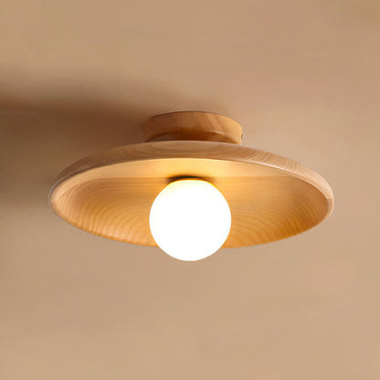 NordicBeam – Wood-Design Ceiling Lamp in Minimalist Scandinavian Style