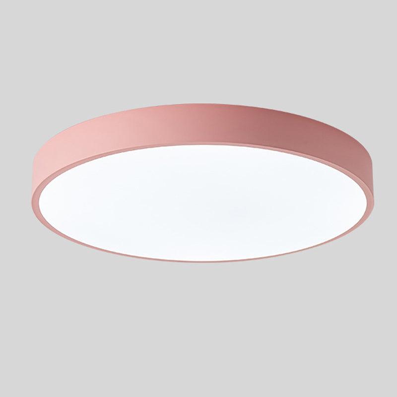 LUCE MACAROON - Plafoniera nordica a LED in legno per un ambiente accogliente