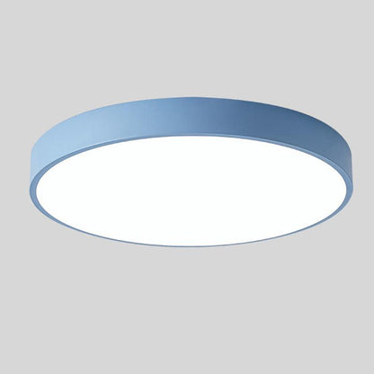 LUCE MACAROON - Plafoniera nordica a LED in legno per un ambiente accogliente
