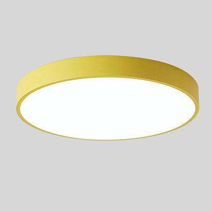LUCE MACAROON - Plafoniera nordica a LED in legno per un ambiente accogliente