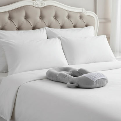 FEEDORIS – Cuscino per allattamento e biberon per neonati con supporto integrato per biberon