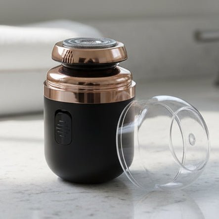 EASISHAVE – Afeitadora de cápsulas portátil para cuidado rápido y lista para viajar