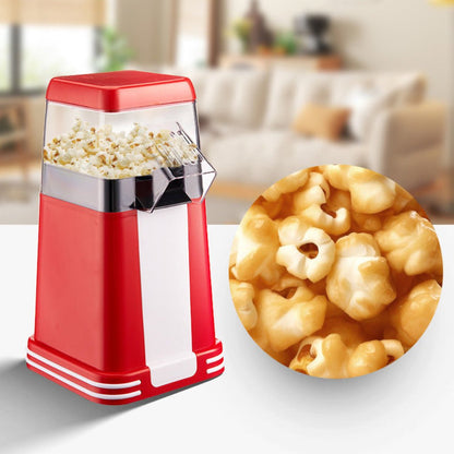CRUNCHORA – Máquina clásica de palomitas para el hogar para palomitas ligeras y aireadas en pocos minutos