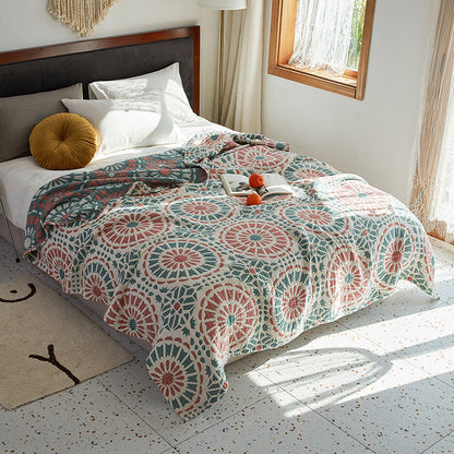 ARTELLA – Couette décorative matelassée à motif inspiré de la mosaïque