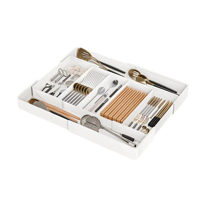 Vielseitiger Küchenschubladen Organizer – Praktischer Küchen Organizer für Besteck und Utensilien-5