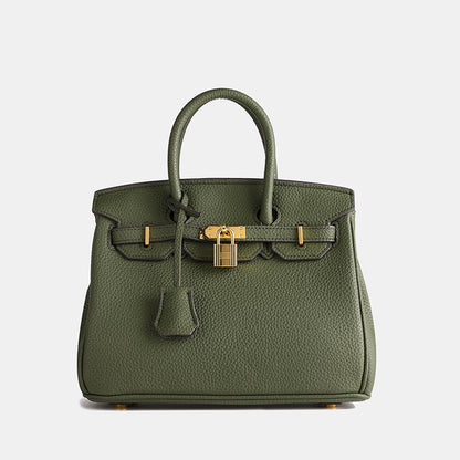 LuxeHide Lederhandtasche – Premium Cowhide & Stilvolles Design für jeden Anlass