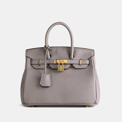 LuxeHide Lederhandtasche – Premium Cowhide & Stilvolles Design für jeden Anlass