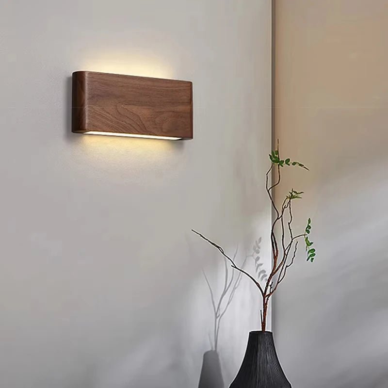 OAKBEAM LED – moderne Holzwandleuchte mit 3 Farbmodi 4