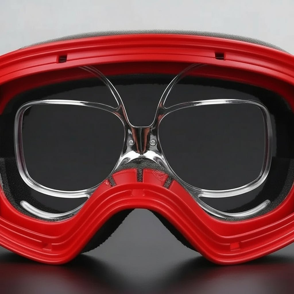 OPTIGLIDE – Flexibler Rahmeneinsatz für Skibrillen mit Korrektionsgläsern 3
