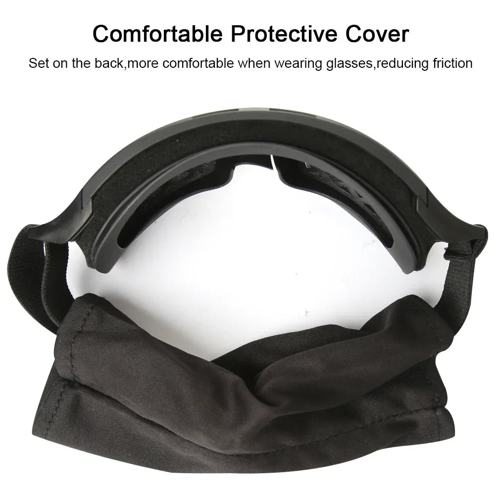 OPTRIGEAR – Taktische Schutzbrille mit 3 austauschbaren Gläsern für den Outdoor-Schutz 7