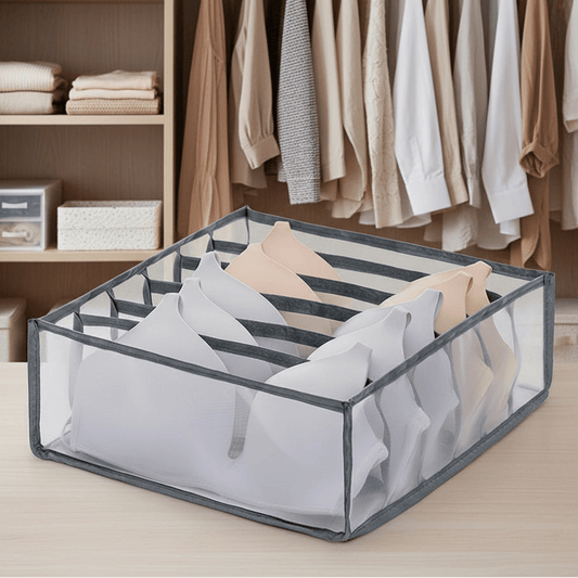 ORGANIX – Vielseitiger Aufbewahrungsorganizer aus Stoff für Ihre Garderoben-Basics 0