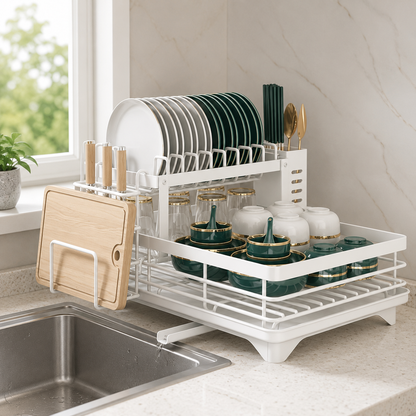 ORGADRAIN – Scolapiatti pieghevole per una cucina ordinata