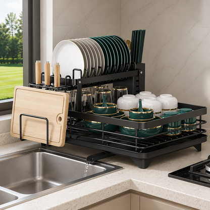 ORGADRAIN – Scolapiatti pieghevole per una cucina ordinata