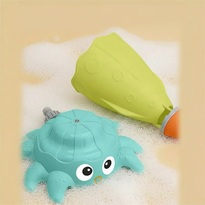Oktopus Wassersprühsprinkler - 360° Drehbares Wasserspielzeug Für Garten Und Rasen 3