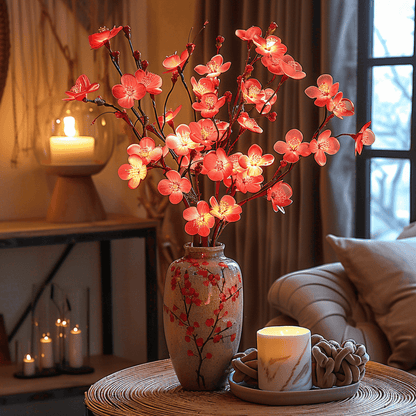 Olivenzweig LED Dekoration - 70 cm Warmweiß mit 120 LEDs für Gemütliche Atmosphäre 2