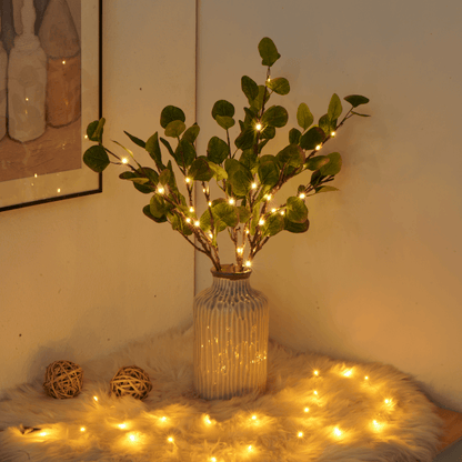 Olivenzweig LED Dekoration - 70 cm Warmweiß mit 120 LEDs für Gemütliche Atmosphäre 7