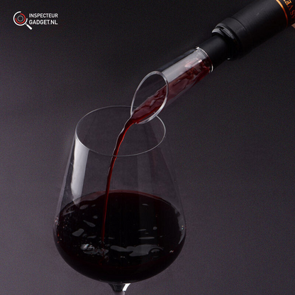 Vinolux - Elektrischer Weinöffner 4-in-1 mit Vakuumstopper und Zubehör-5