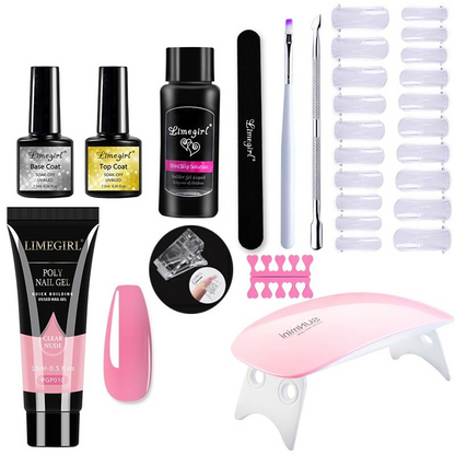 Variant image for Polygelpro Nagelset Gel - DIY Set für Perfekte Nägel mit UV-Lampe und Zubehör-5