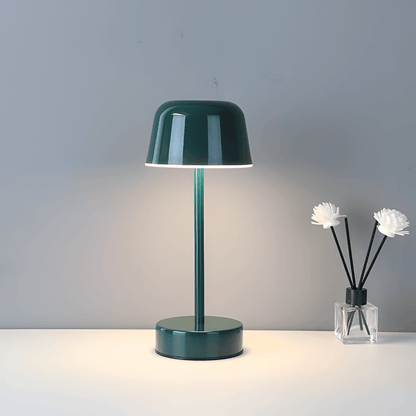 RETROLIGHT – Lámpara de mesa LED con estilo retro, inalámbrica y recargable por USB