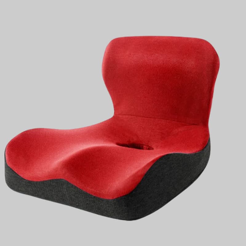 Oraliu L-förmiges Memory Foam-Kissen | Lindert Rücken-, Steißbein- und Wirbelsäulenschmerzen | Orthopädisches Sitzpolster | Komfort im Büro und zu Hause 3