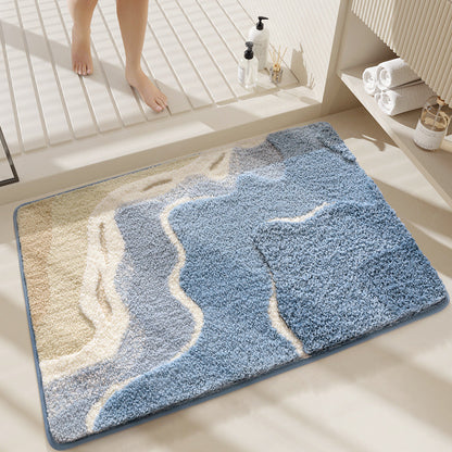 BATHLUXE – Organischer Terrain-Teppich mit weichem & luxuriösem Gefühl