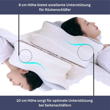 GESUNDPUR KUSSEN – Orthopedisch traagschuim kussen voor nek- en schouderpijnvrijheid