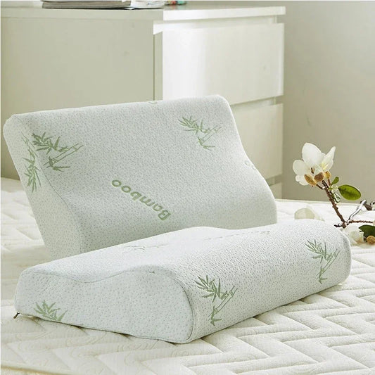 EcoSupport – Almohada ergonómica para el cuello sostenible de bambú