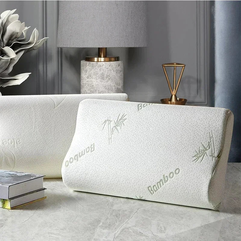 EcoSupport – Almohada ergonómica para el cuello sostenible de bambú