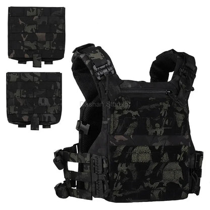 TACTICAL ARMOR CARRIER - Modular protective waistcoat with laser-cut MOLLE & quick-release system
