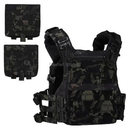 TACTICAL ARMOR CARRIER - Modular protective waistcoat with laser-cut MOLLE & quick-release system