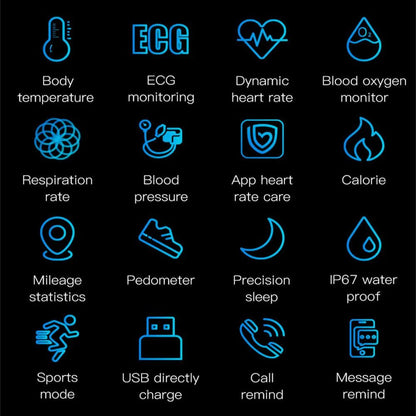 BIOWATCH – Montre intelligente avec surveillance ECG, pression artérielle et sommeil