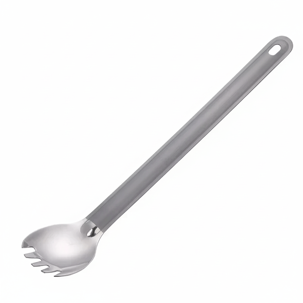 PACKTITAN – Ultraleichtes Titan-Löffel- und Spork-Set fürs Camping 10
