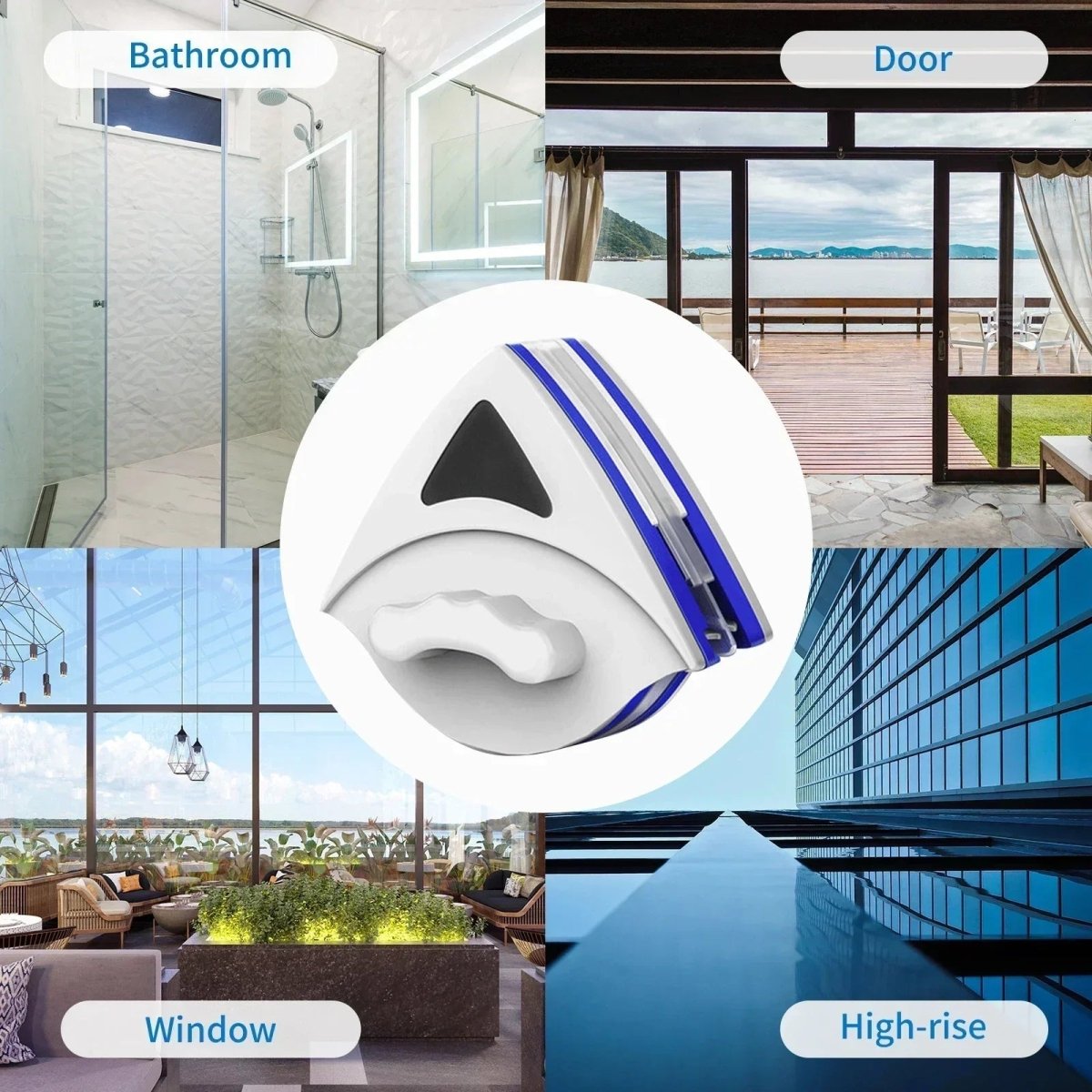 PANELUX – Magnetischer, doppelseitiger Glasreiniger für mühelose Fensterreinigung 5