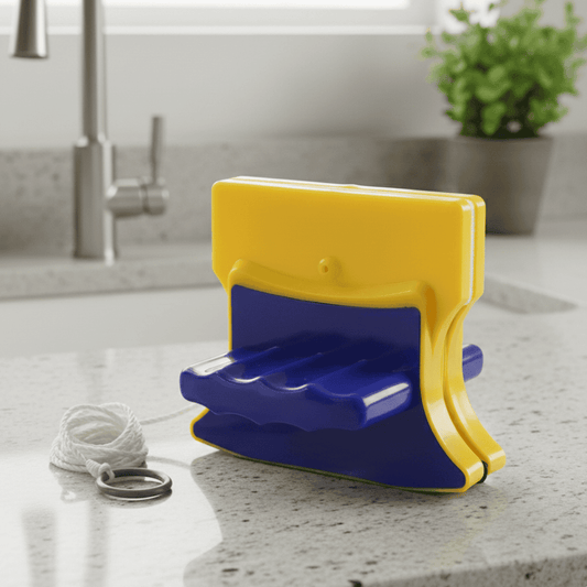 PANESECURE – Magnetischer, doppelseitiger Glasreiniger mit 1,2 m Sicherheitsseil 0