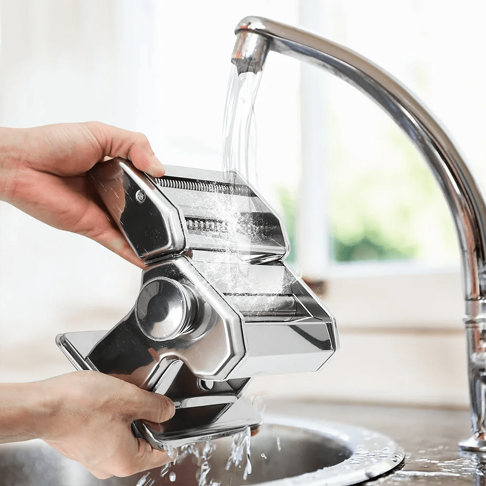 PASTACRAFT – Manuelle Nudelmaschine mit 7 Dickeneinstellungen für hausgemachte Pasta 1