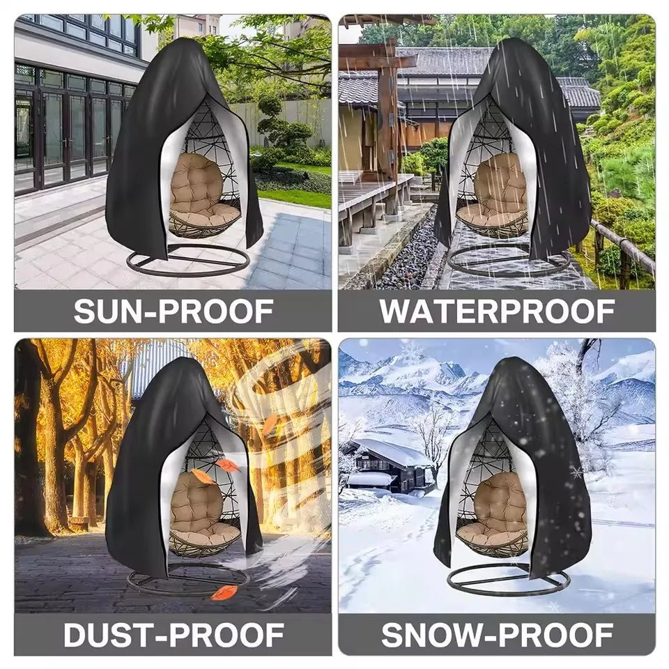 PATIOARMOR – Wasserdichte Schutzhülle für Eierstühle für den Außenbereich bei jedem Wetter 5