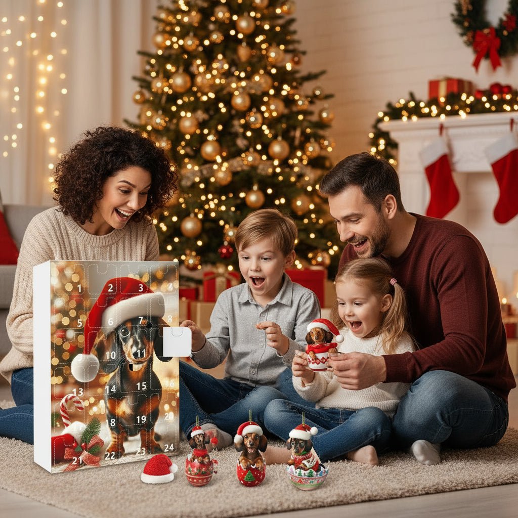 PAWJOY – 24-Tage-Weihnachts-Adventskalender mit Dackel-Zubehör 1