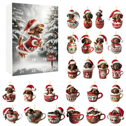 PAWJOY – 24-Tage-Weihnachts-Adventskalender mit Dackel-Zubehör 7
