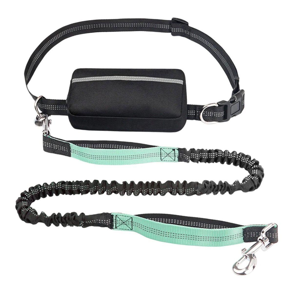 PAWRUNNER FREEDOM LEASH – Freihändige Hundeleine mit gepolsterten Griffen 0