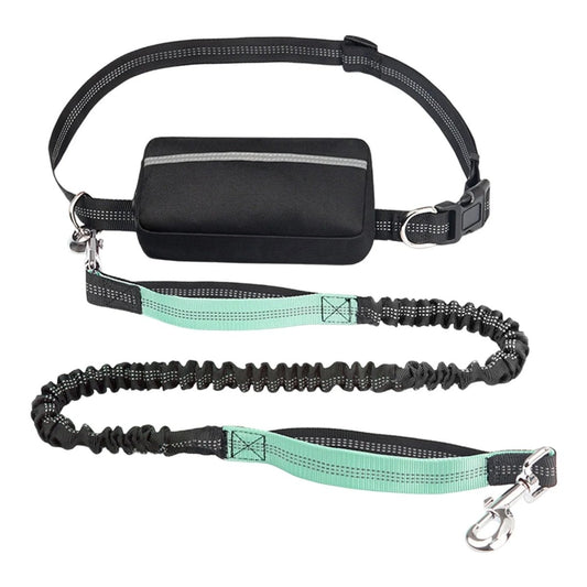 PAWRUNNER FREEDOM LEASH – Freihändige Hundeleine mit gepolsterten Griffen 0