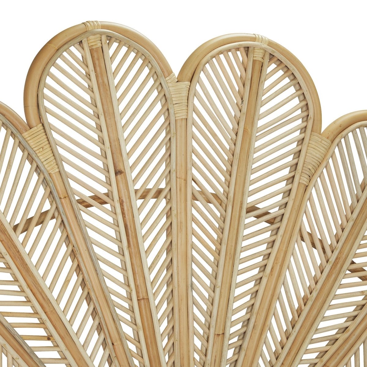 PETALWEAVE – Korbgeflecht-Kopfteil (Queen-Size) mit kunstvollem Blumendekor 2