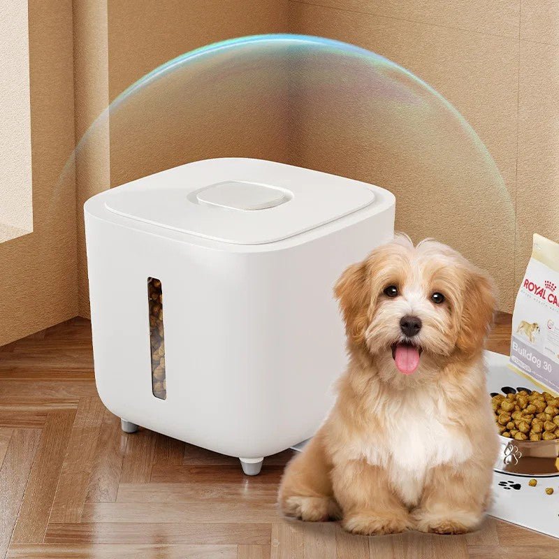 PETLOCKER – Luftdichte Futterbox für Hunde mit Messbecher 5