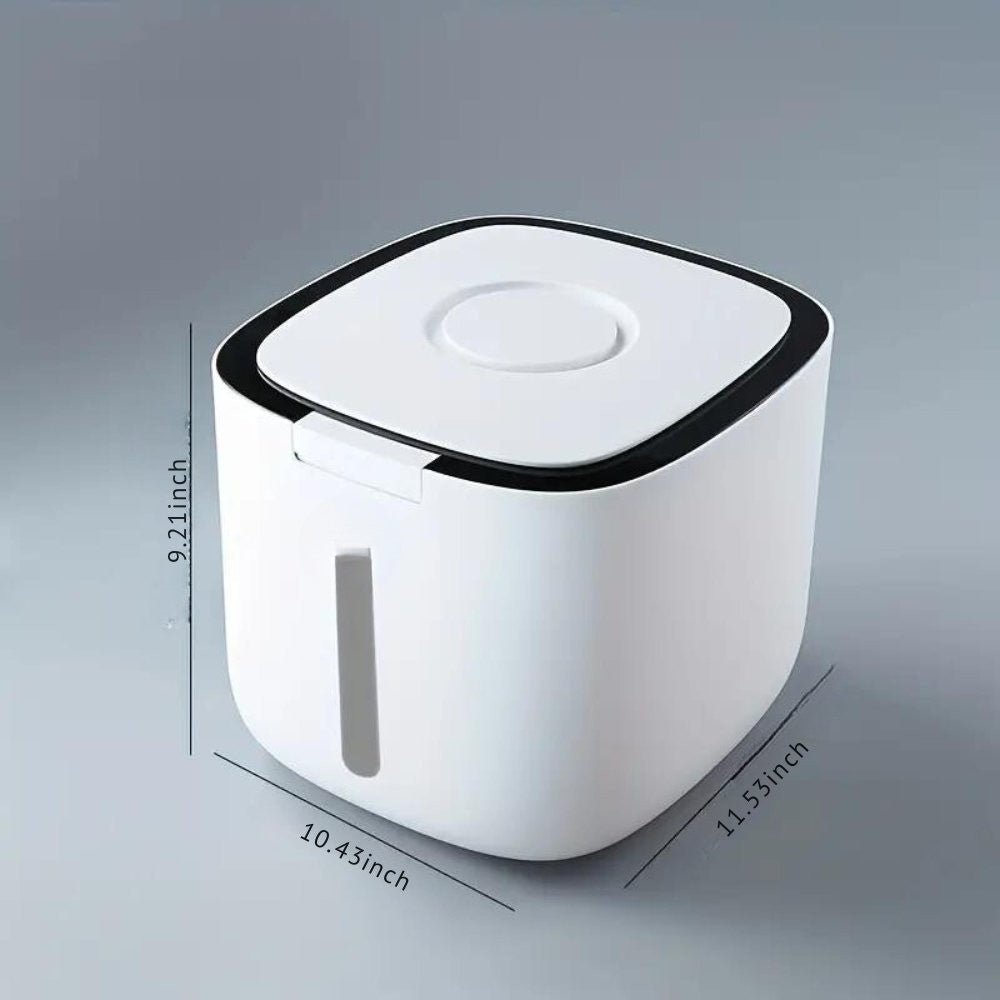 PETLOCKER – Luftdichte Futterbox für Hunde mit Messbecher 7